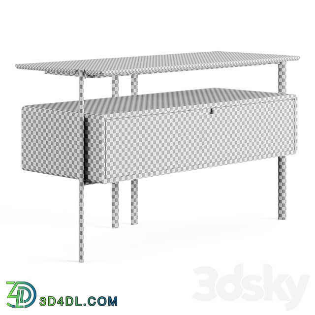 MisuraEmme Eros Living Collection Sideboard Chest of drawer 3D Models