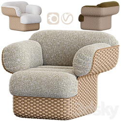 Basket Lounge Chair Gubi 3D Models 