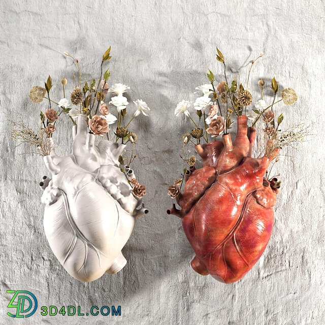 Wall Heart 3D Models