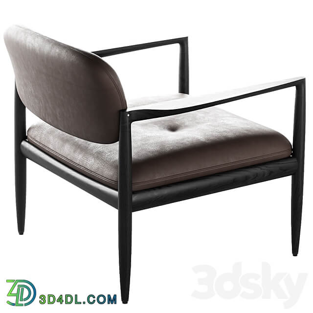 031 Yoko armchair by Minotti 3D Models