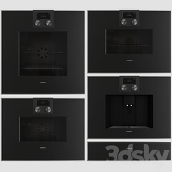 Gaggenau Kitchen Appliance set 3D Models 