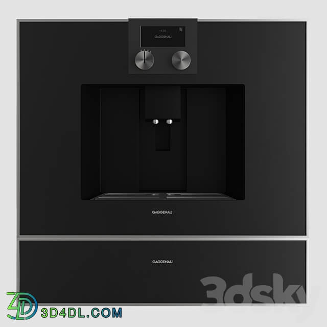 Gaggenau Kitchen Appliance set 3D Models