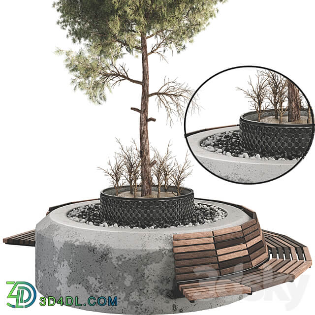 Outdoor Plant Set 06 3D Models