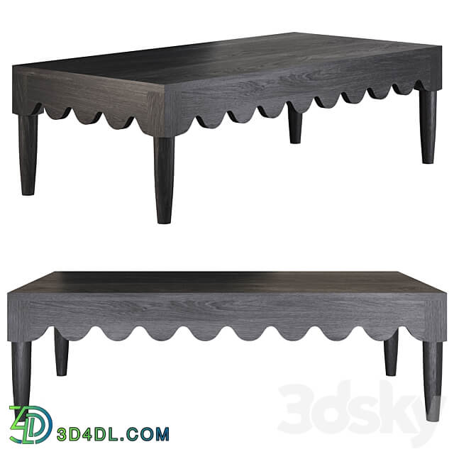 Squiggle coffee table 3D Models