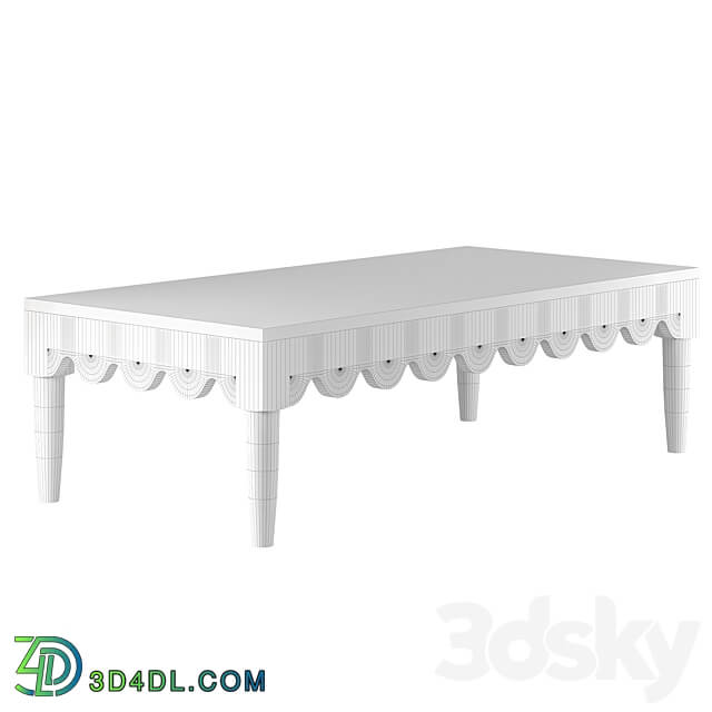 Squiggle coffee table 3D Models