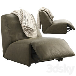 Joybird Clover Leather Chair option 2 3D Models 