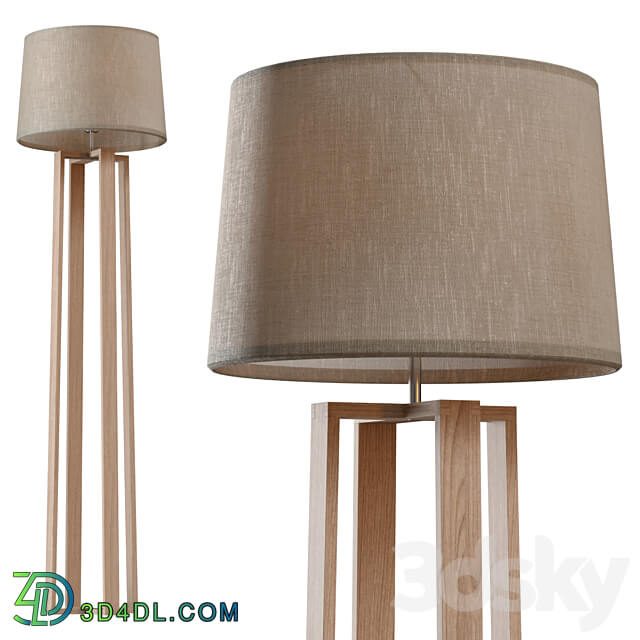 Freya Nubi FR5134 FL 01 BG floor lamp 3D Models