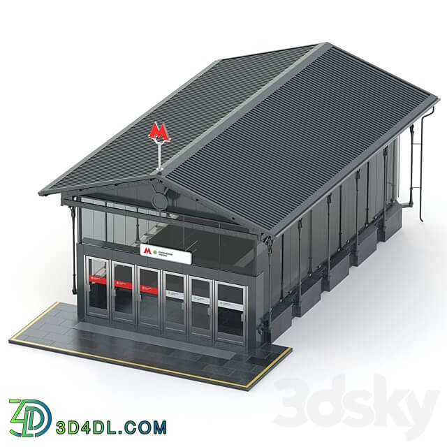 subway pavilion 3D Models