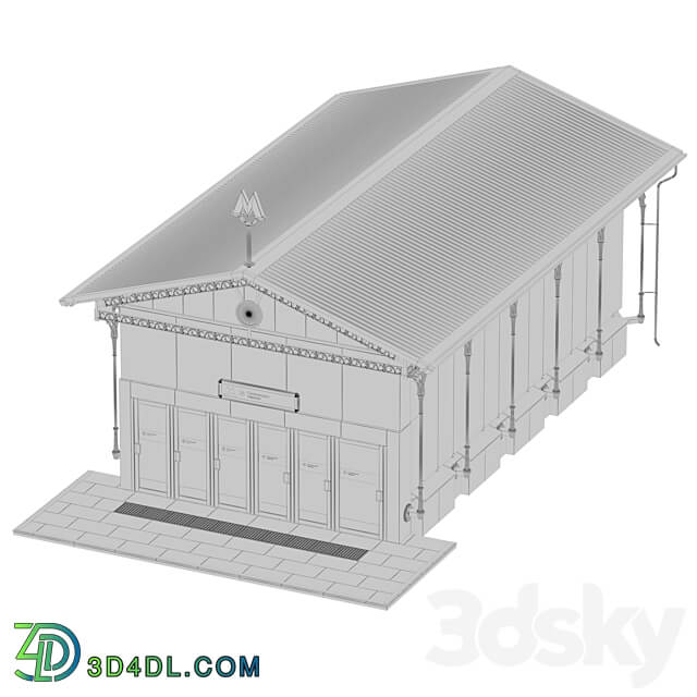 subway pavilion 3D Models