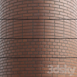 Brick Type 2 Red 3D Models 