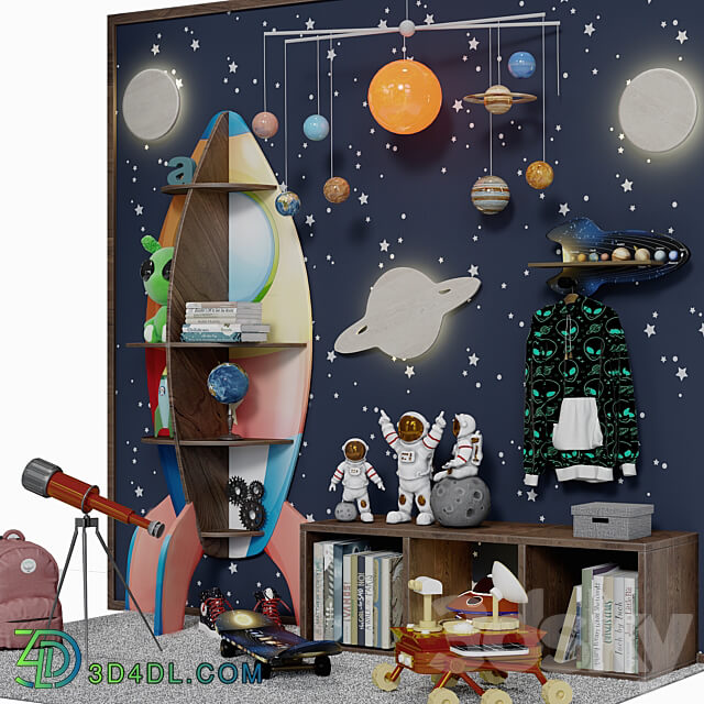 Сchildroom decor vol 9 Miscellaneous 3D Models