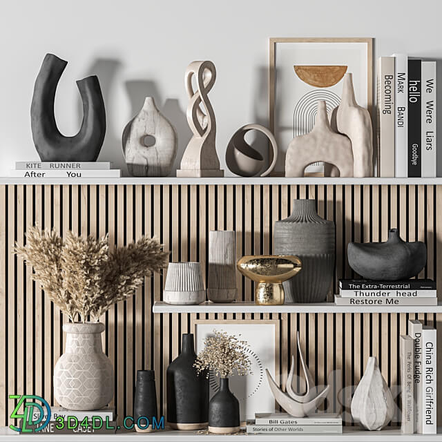 Decorative set 12 3D Models