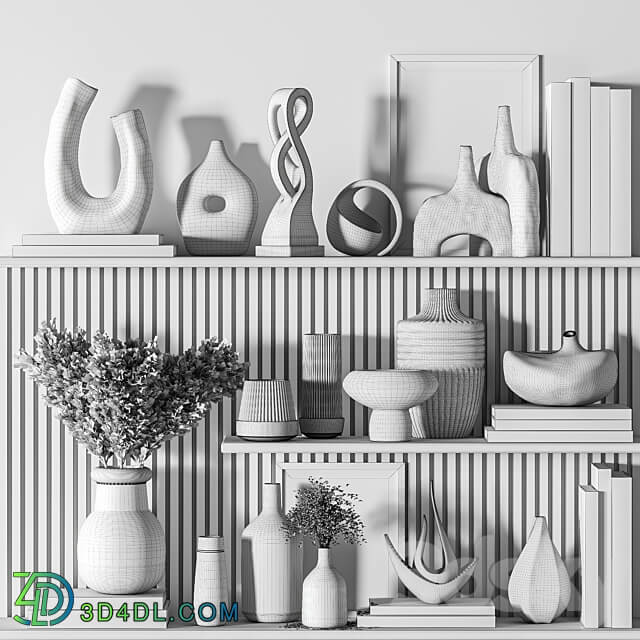 Decorative set 12 3D Models