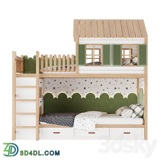 Childrens furniture set 38 3D Models