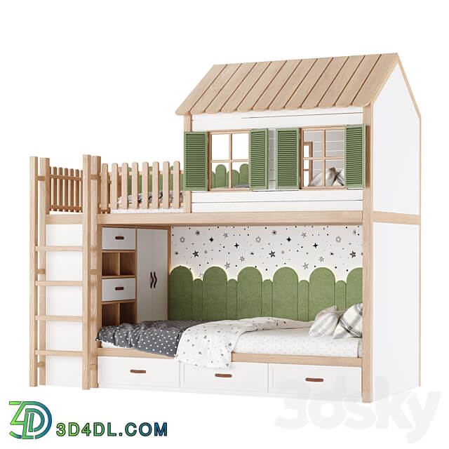 Childrens furniture set 38 3D Models