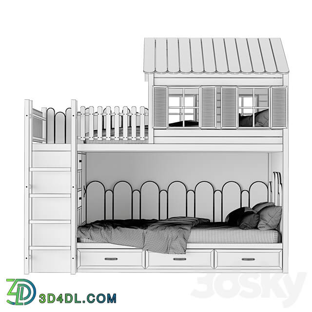 Childrens furniture set 38 3D Models