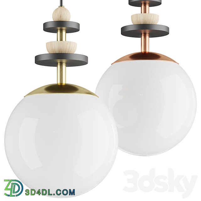 Maru Pendant Lamp Pendant light 3D Models