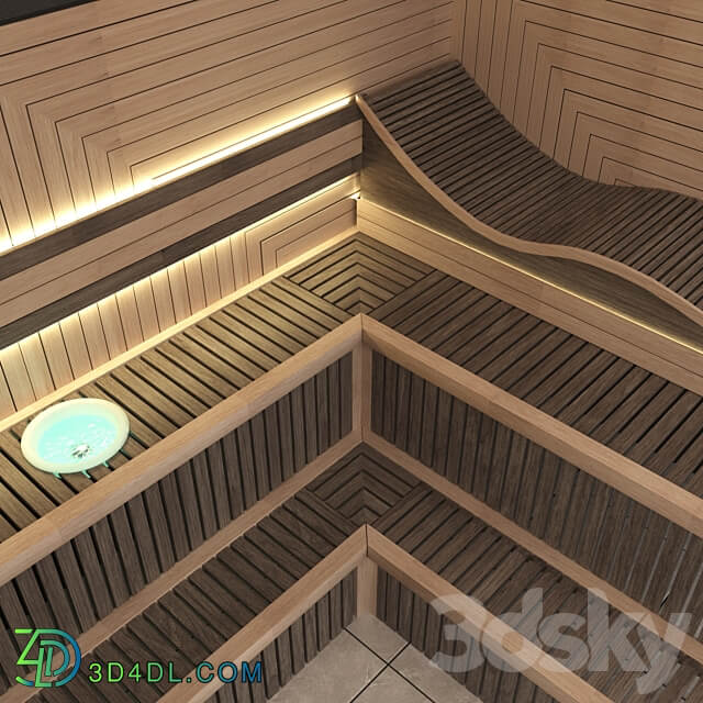 Finnish sauna Miscellaneous 3D Models