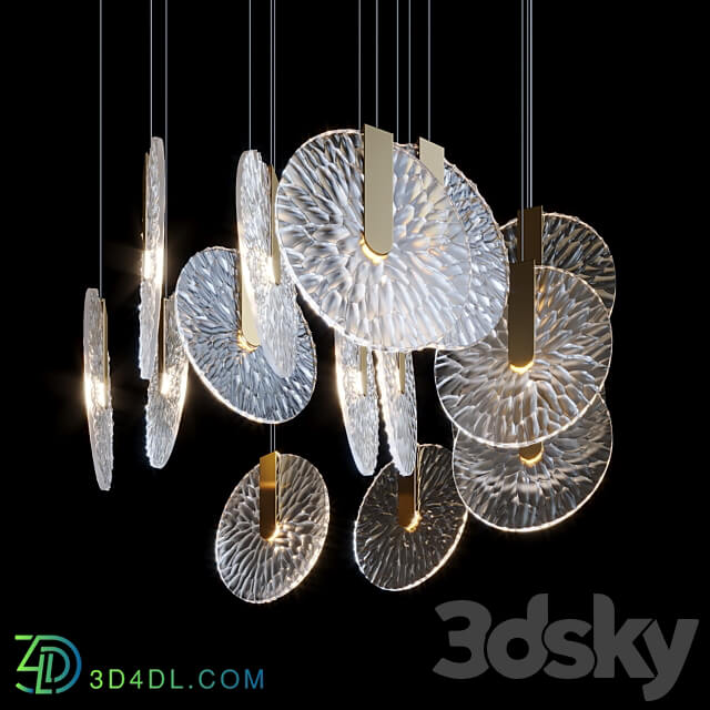 Light composition Vargov Design LC0272 Pendant light 3D Models