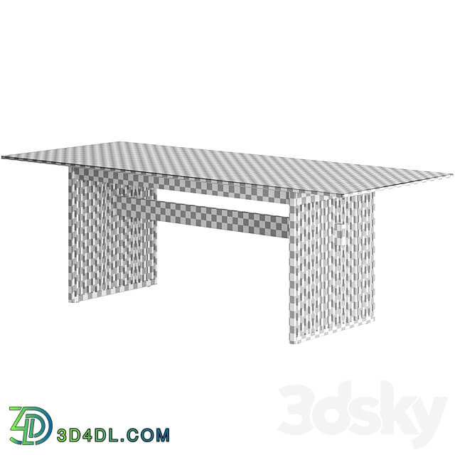 Lattice Table 220 by Ariake 3D Models