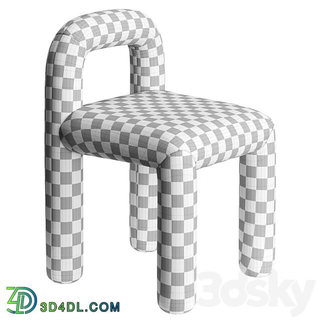 Cyla Dining Chair by Made.com 3D Models