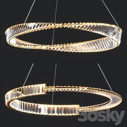 Bertolda ring chandelier Pendant light 3D Models 