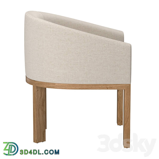 FABIAN CHAIR and OSLO OPEN TABLE Table Chair 3D Models