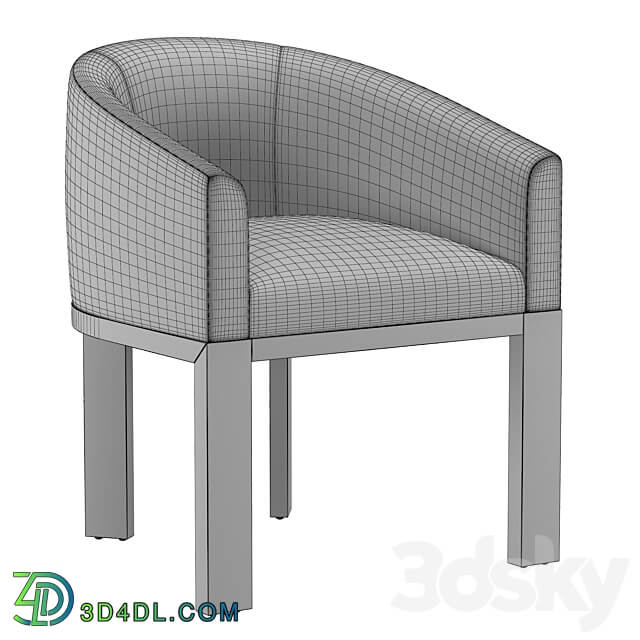 FABIAN CHAIR and OSLO OPEN TABLE Table Chair 3D Models