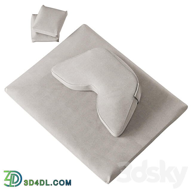 meditation cushion Miscellaneous 3D Models