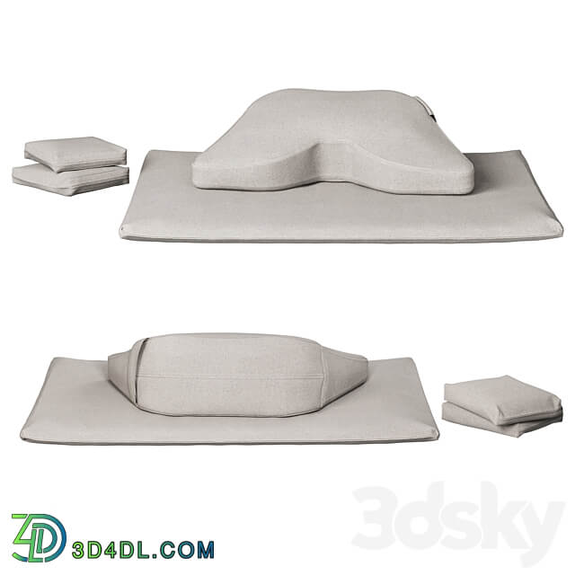 meditation cushion Miscellaneous 3D Models