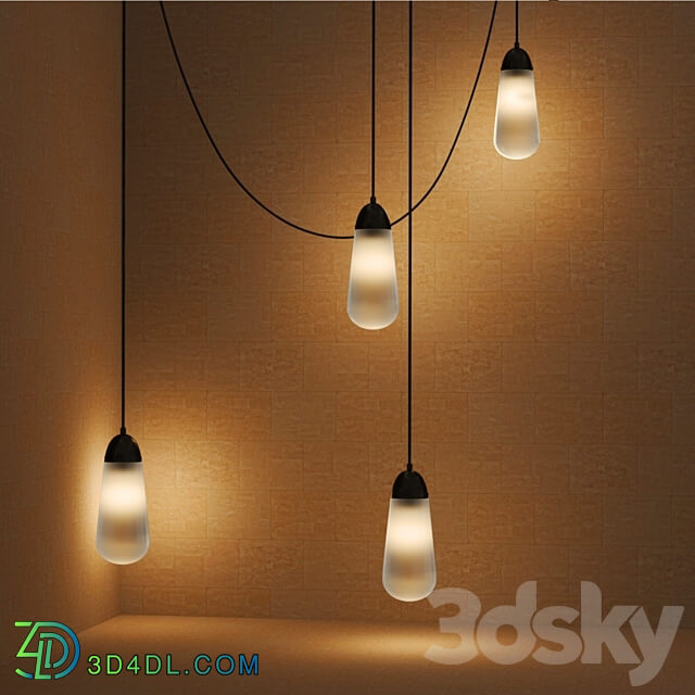 Lariat Installation Pendant light 3D Models