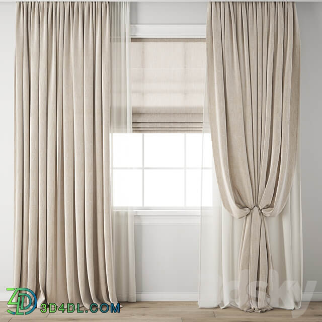 Curtain 665 3D Models