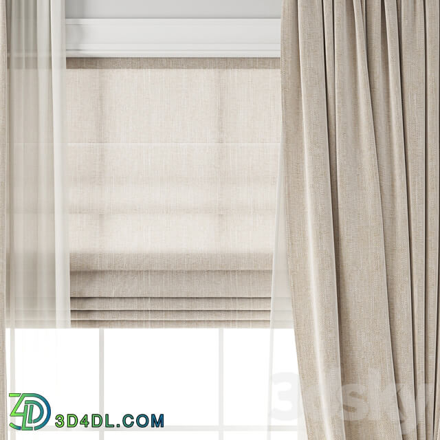 Curtain 665 3D Models