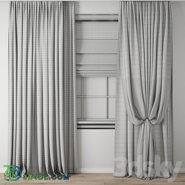 Curtain 665 3D Models