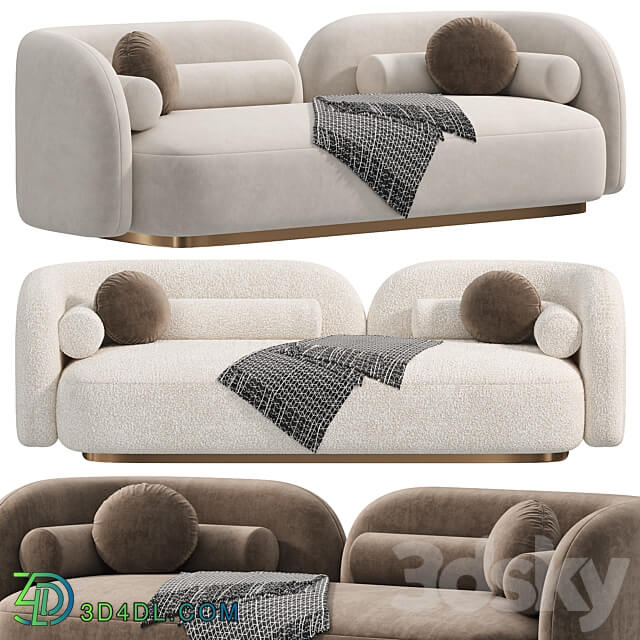 Nordic Sofa by Leader sofas 3D Models