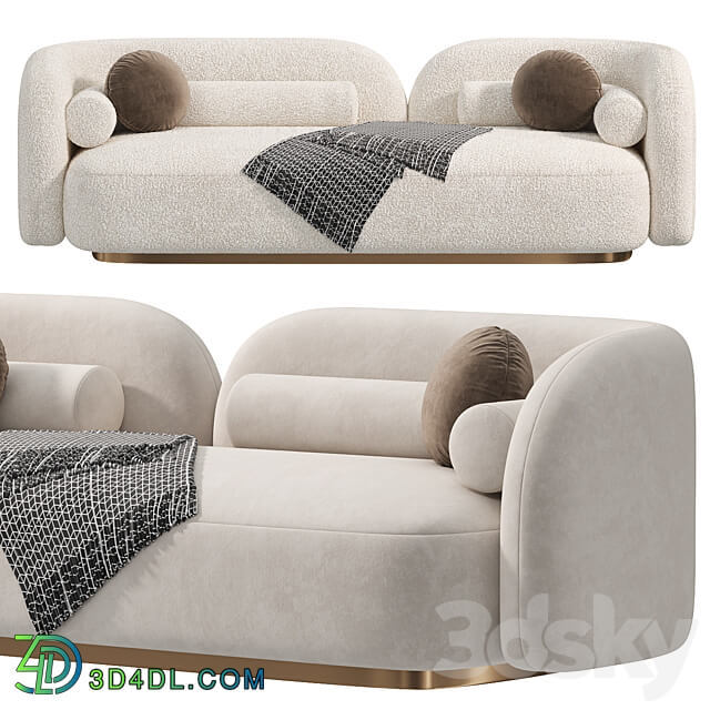 Nordic Sofa by Leader sofas 3D Models