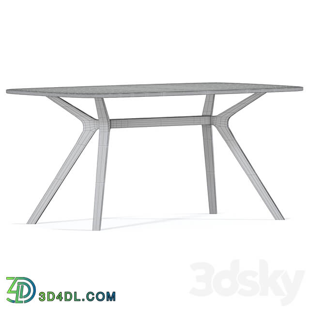 Armrests Alexia Kare Chest Table Table Chair 3D Models
