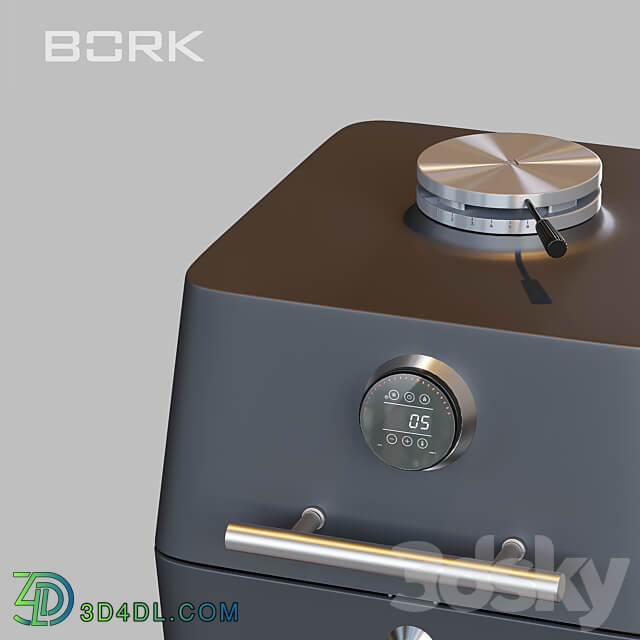 Bork G610 grill 3D Models