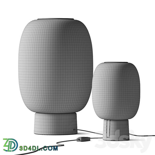 Prandina Santachiara Table Lamps 3D Models