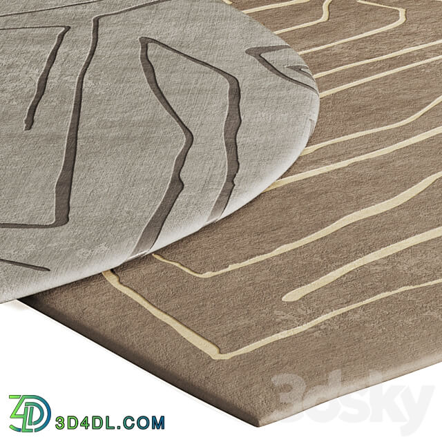 A set of carpets from Corner design 3D Models