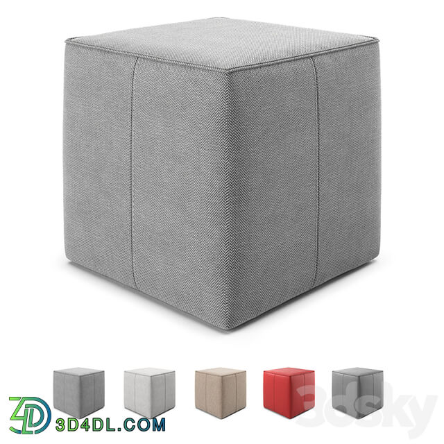 Italian pouf Uchi by Bontempi Casa