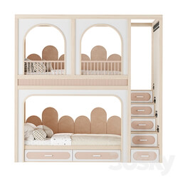 Kids Room Bed 04 3D Models 