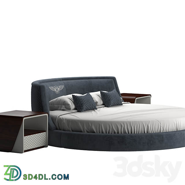 Bentley Avebury bed Bed 3D Models