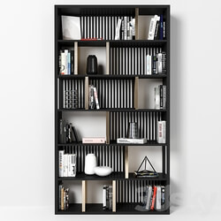 Rack and Bookcase 3D Models 