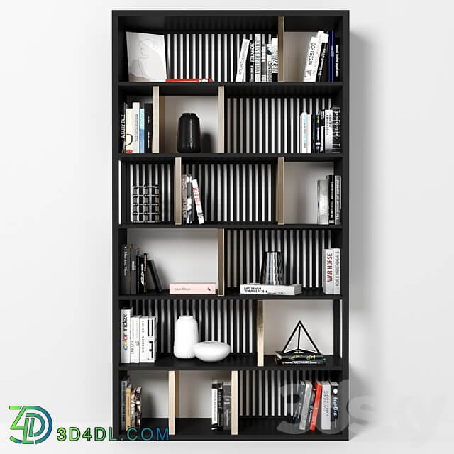 Rack and Bookcase 3D Models