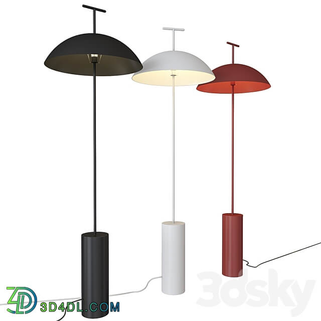 Floor lamp Kartell Geen A 3D Models