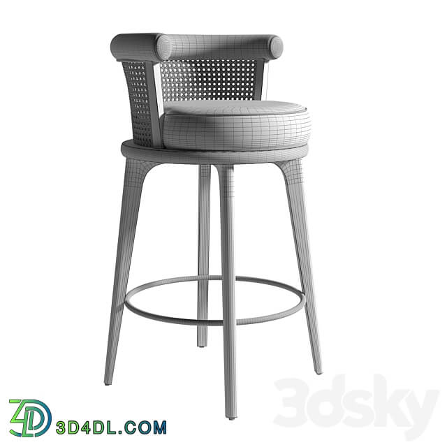 Badiola Counter Stool 3D Models