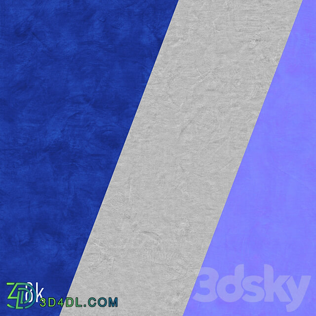 Blue Velvet Material Miscellaneous 3D Models