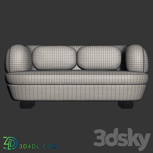 Pierre Augustin Rose The Sofa Vendome 160 3D Models