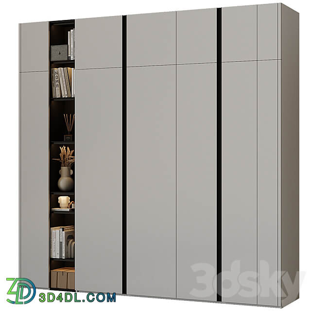 Wardrobe 18 Wardrobe Display cabinets 3D Models